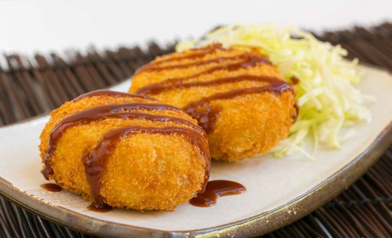 bánh Korokke với hương vị chính thống bánh Korokke với hương vị chính thống